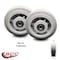 Service Caster SCC- 6 TPR Wheel - Replacement for Haul Master Appliance Truck 9913304, 2PK SCC-TPRBF620-5/8-HL2.1875-2 - alternate 2